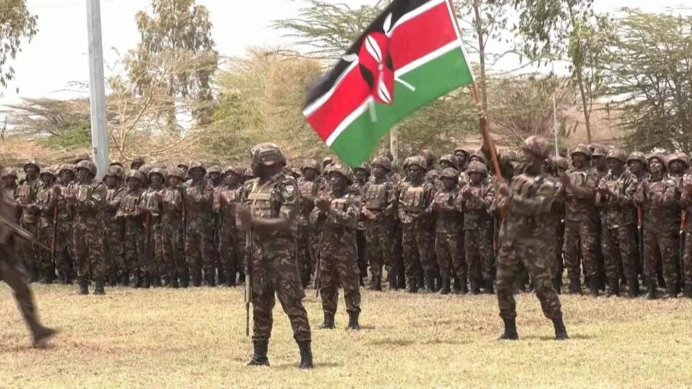 Le Kenya envoie de troupes en RD Congo pour combattre le M23 Le Kenya envoie de troupes en RD Congo pour combattre le M23