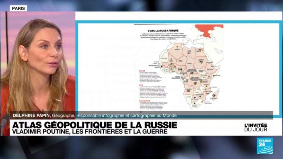 Delphine Papin, géographe : "Le discours de Vladimir Poutine est cartographiable"