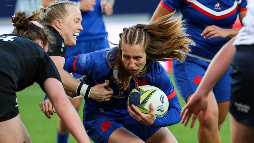 Mondial féminin de rugby : la France battue de peu en demi-finale par la Nouvelle-Zélande