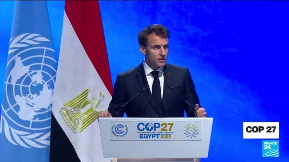 COP27 : "Le climat ne saurait être la variable d’ajustement de la guerre", affirme Emmanuel Macron