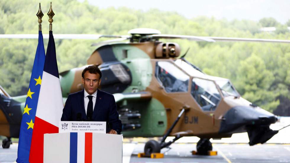 La stratégie militaire en Afrique "finalisée d'ici six mois", annonce Emmanuel Macron à Toulon La stratégie militaire en Afrique "finalisée d'ici six mois", annonce Emmanuel Macron à Toulon