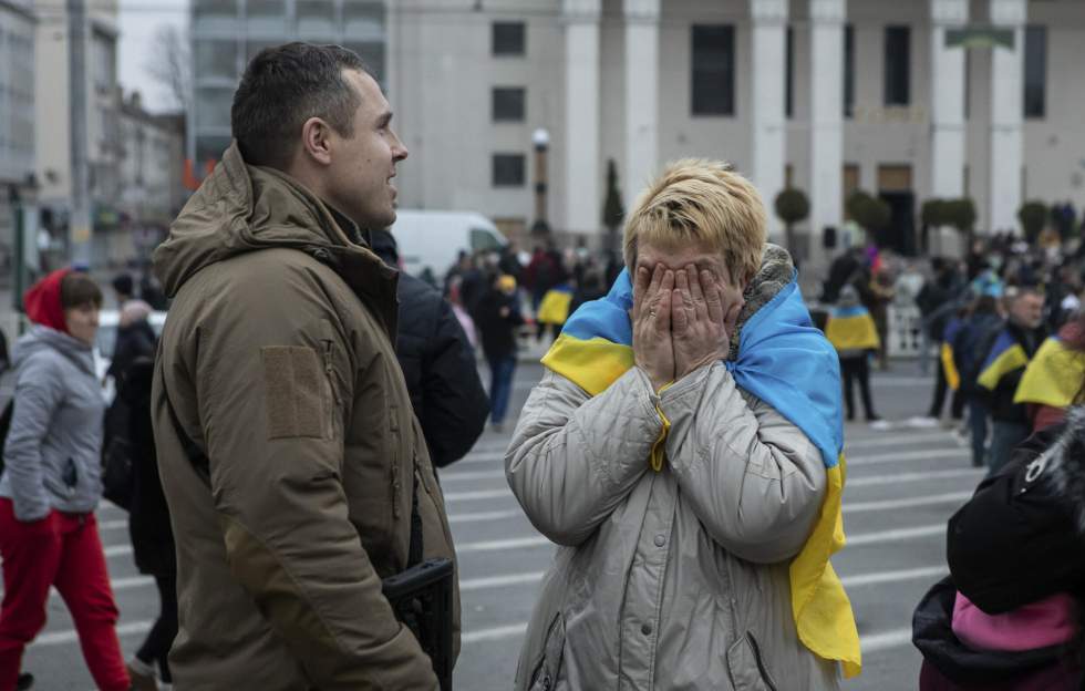 En images : Kherson n'en finit pas de fêter la libération de l'occupant russe En images : Kherson n'en finit pas de fêter la libération de l'occupant russe
