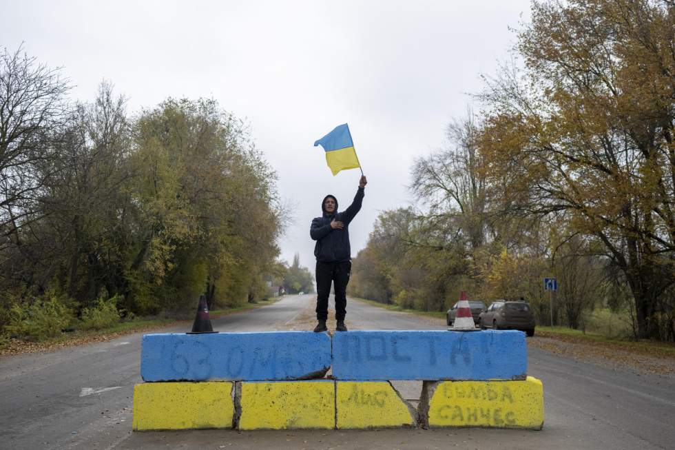 En images : Kherson n'en finit pas de fêter la libération de l'occupant russe En images : Kherson n'en finit pas de fêter la libération de l'occupant russe