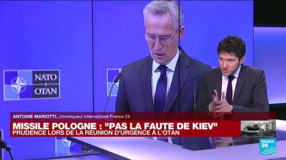 L'explosion en Pologne "vraisemblablement due à un missile ukrainien", selon Stoltenberg