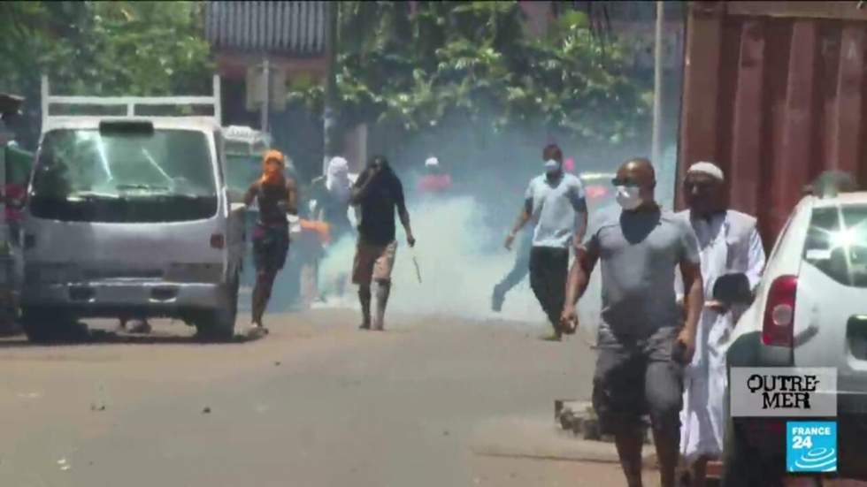 Outre-Mer : le département de Mayotte sous tension après de nouvelles violences Outre-Mer : le département de Mayotte sous tension après de nouvelles violences
