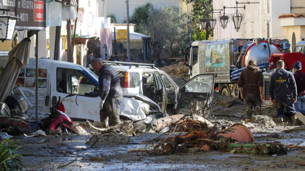 L'Italie proclame l'état d'urgence à Ischia après un glissement de terrain meurtrier