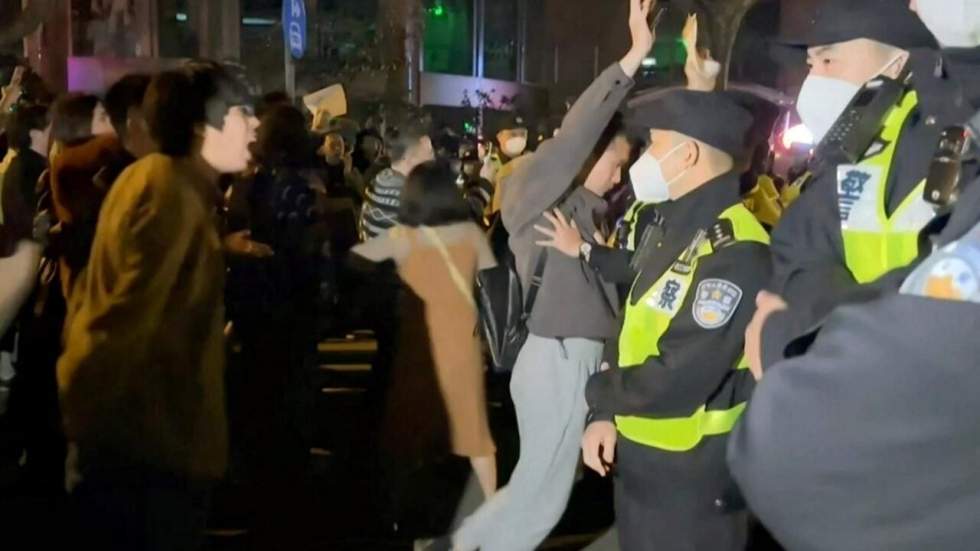 Après des manifestations d'une ampleur inédite en Chine, la censure à l'œuvre Après des manifestations d'une ampleur inédite en Chine, la censure à l'œuvre