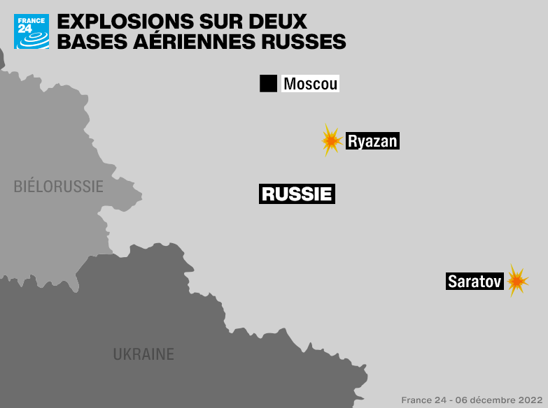 Ukraine : ces drones militaires longue distance qui se rapprochent de Moscou