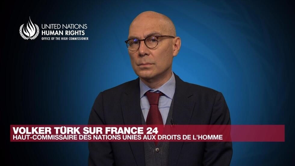 Volker Türk, haut-commissaire aux droits de l’Homme, dénonce des "crimes de guerre" en Ukraine Volker Türk, haut-commissaire aux droits de l’Homme, dénonce des "crimes de guerre" en Ukraine