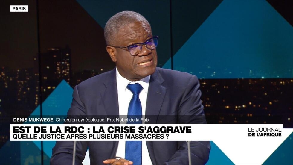 Denis Mukwege sur France 24 : "La RD Congo est la première crise internationale négligée" Denis Mukwege sur France 24 : "La RD Congo est la première crise internationale négligée"