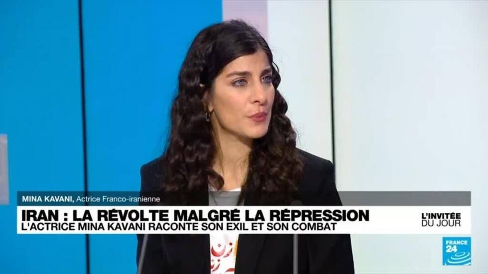 Mina Kavani, actrice : "En Iran, ils sont en train de massacrer tout le monde"