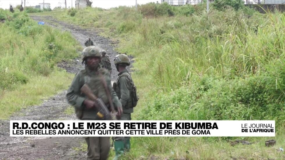 RD Congo : les rebelles du M23 annoncent se retirer du Kibamba