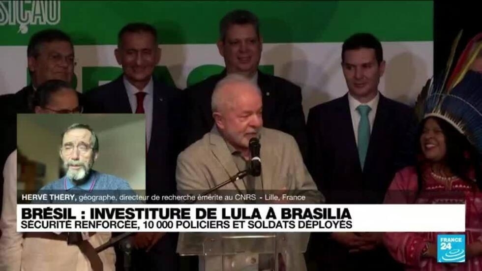 Au Brésil, Lula investi président pour la troisième fois Au Brésil, Lula investi président pour la troisième fois