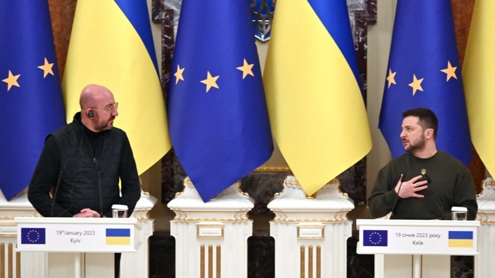 Le président du Conseil européen, Charles Michel, appelle à livrer des chars à Kiev