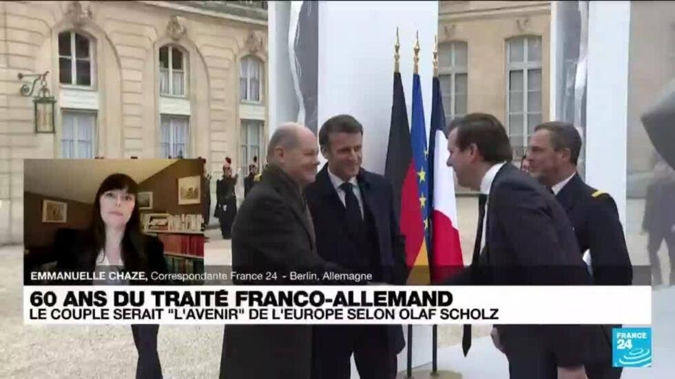 Emmanuel Macron et Olaf Scholz relancent la "locomotive" franco-allemande