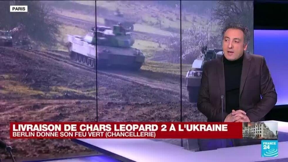 Washington et Berlin vont livrer des chars lourds à l'Ukraine Washington et Berlin vont livrer des chars lourds à l'Ukraine
