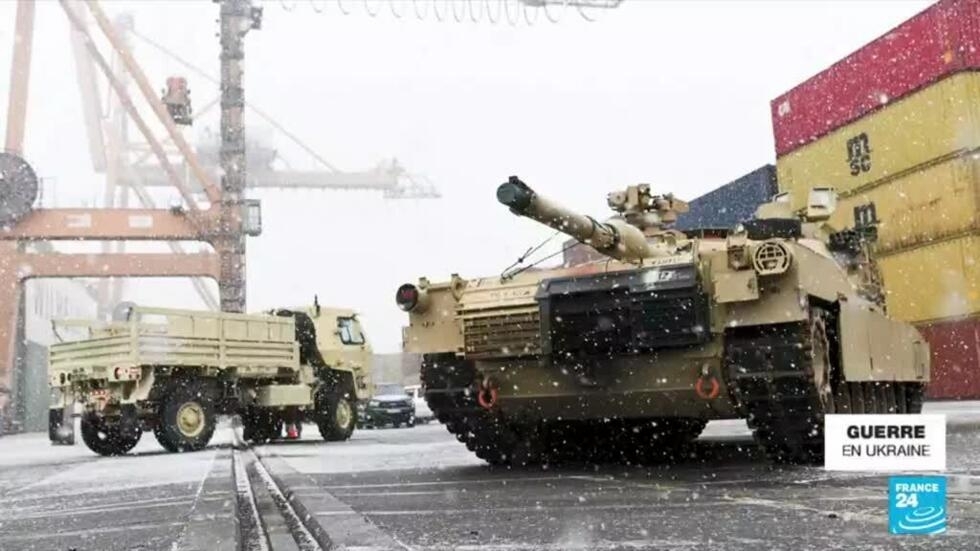 Washington et Berlin vont livrer des chars lourds à l'Ukraine Washington et Berlin vont livrer des chars lourds à l'Ukraine