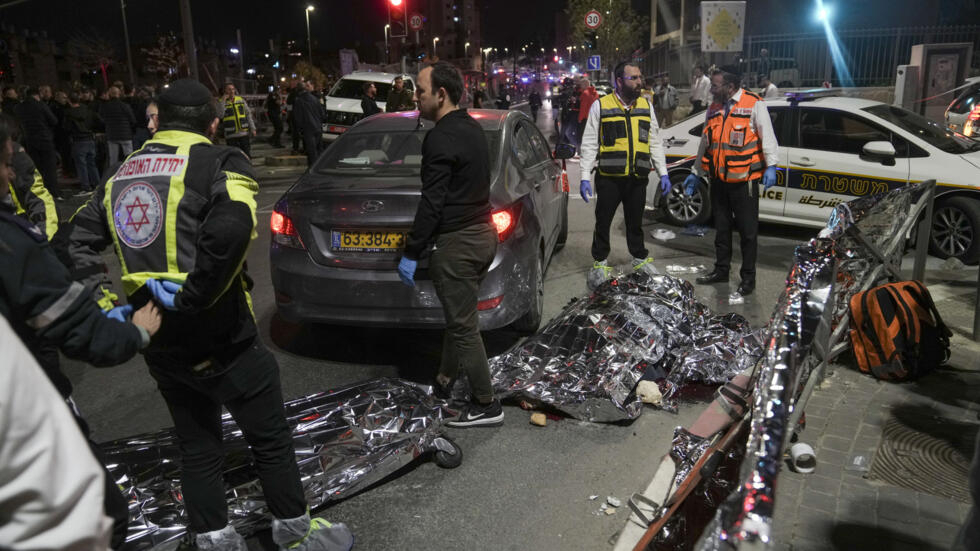 Plusieurs morts dans une fusillade à Jérusalem-Est à proximité d'une synagogue