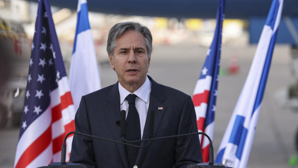Blinken appelle à des "mesures urgentes pour un retour au calme" entre Israéliens et Palestiniens Blinken appelle à des "mesures urgentes pour un retour au calme" entre Israéliens et Palestiniens