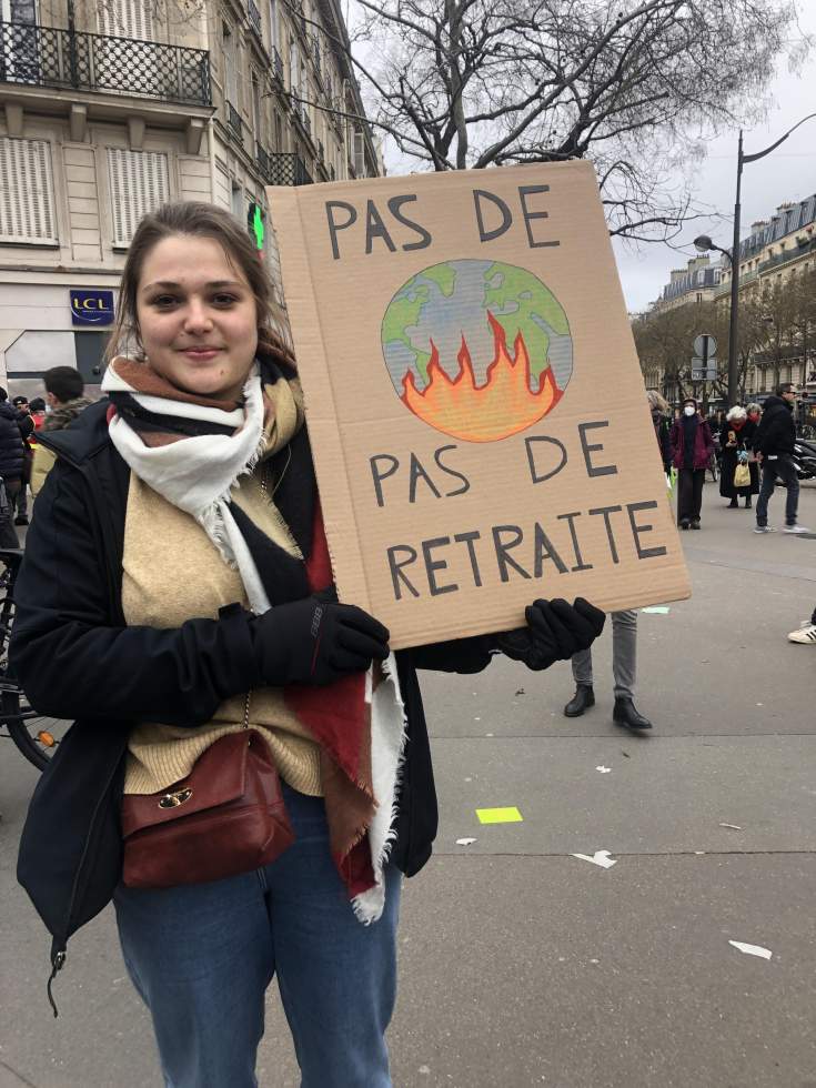 Réforme des retraites : à Paris, des manifestantes révoltées et déterminées