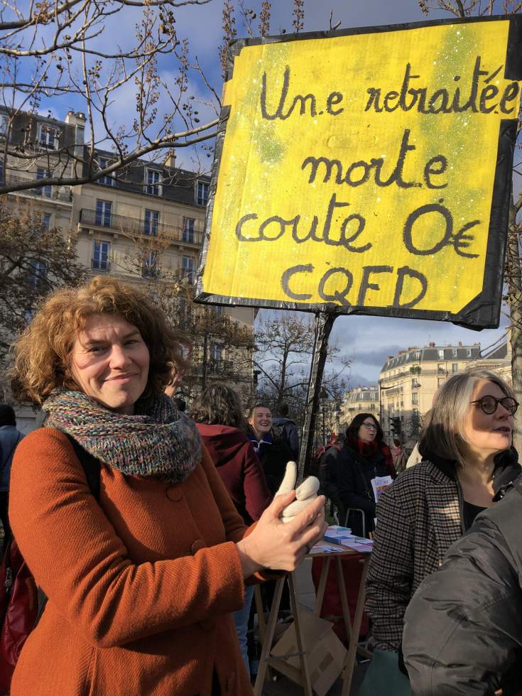 Réforme des retraites : à Paris, des manifestantes révoltées et déterminées