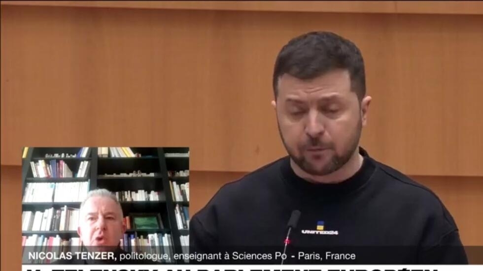 "Une Europe libre ne peut exister sans une Ukraine libre", assure Zelensky à Bruxelles