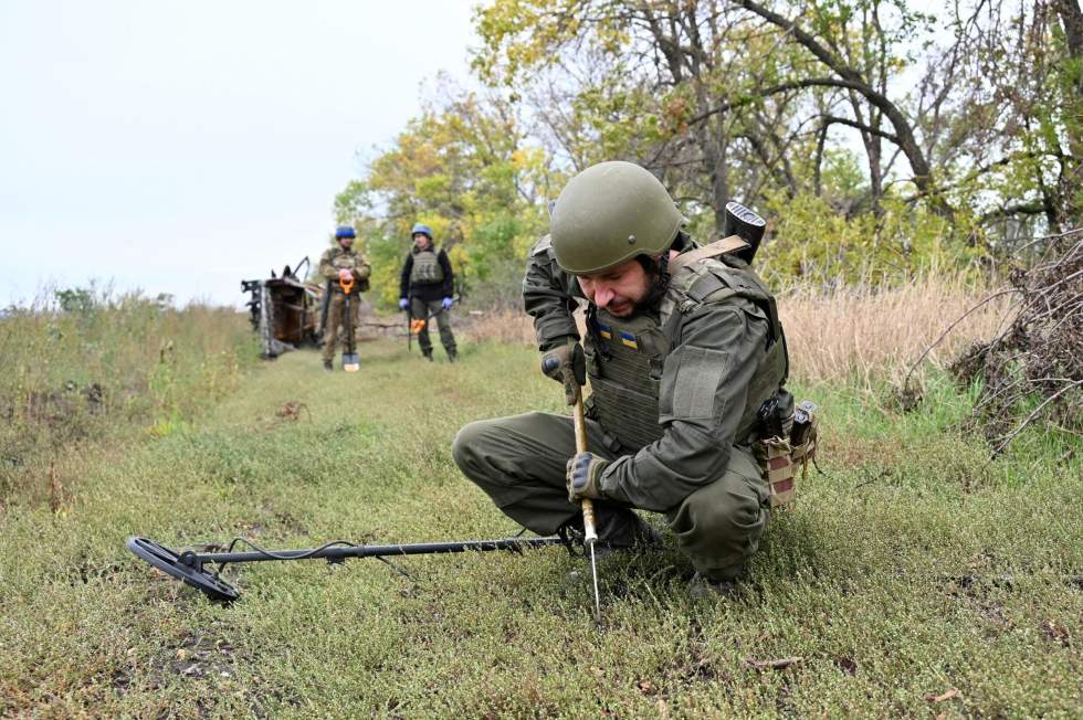 En Ukraine, les mines "prolongeront le conflit pendant des décennies"