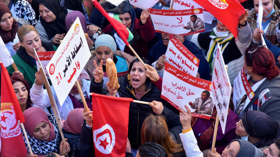 La Tunisie ordonne l'expulsion de la plus haute responsable syndicale de l'UE