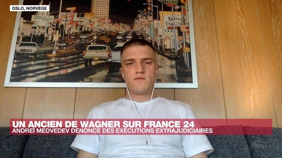 Andreï Medvedev, ex-mercenaire du groupe Wagner : "Je demande pardon au peuple ukrainien" Andreï Medvedev, ex-mercenaire du groupe Wagner : "Je demande pardon au peuple ukrainien"