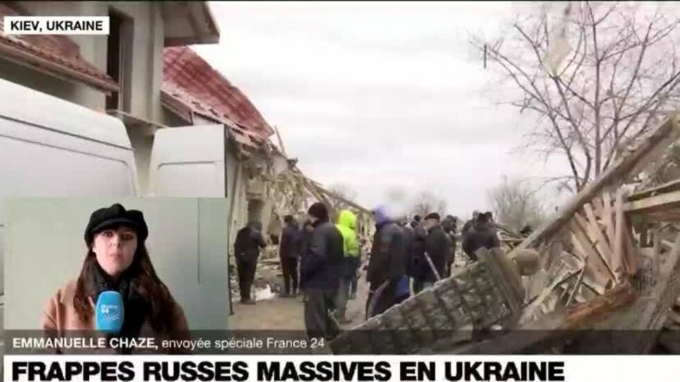 Frappes russes meurtrières en Ukraine, la centrale nucléaire de Zaporijjia affectée Frappes russes meurtrières en Ukraine, la centrale nucléaire de Zaporijjia affectée