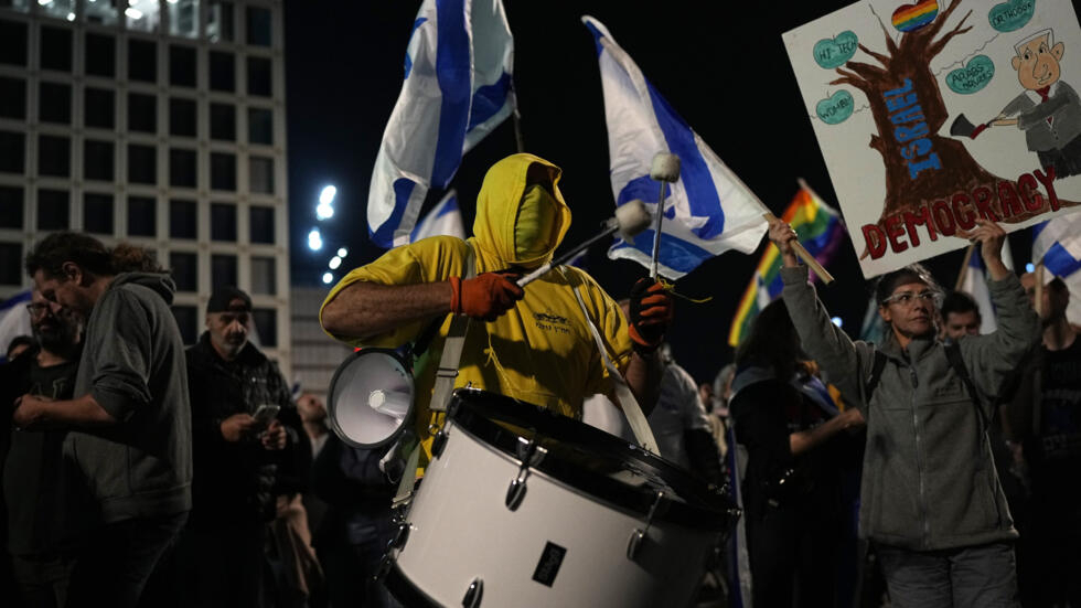 En Israël, nouvelles manifestations contre la réforme judiciaire avant une semaine décisive