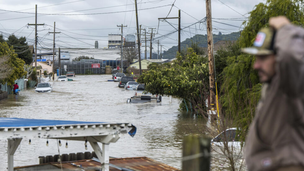 En Californie, des inondations exceptionnelles après une nouvelle tempête