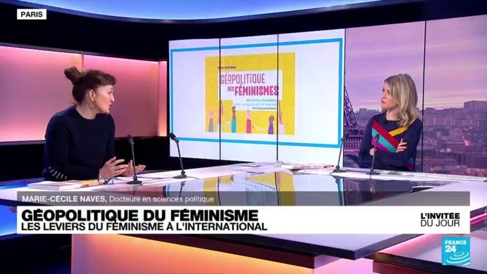 Marie-Cécile Naves, politologue, analyse "la montée des féminismes" au niveau mondial