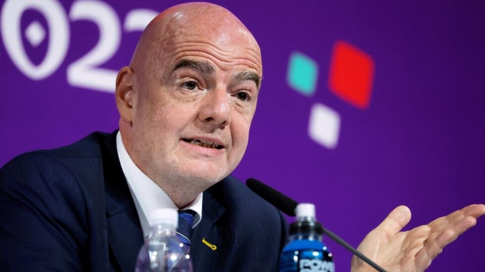Sans concurrent, Gianni Infantino est réélu président de la Fifa jusqu'en 2027 Sans concurrent, Gianni Infantino est réélu président de la Fifa jusqu'en 2027