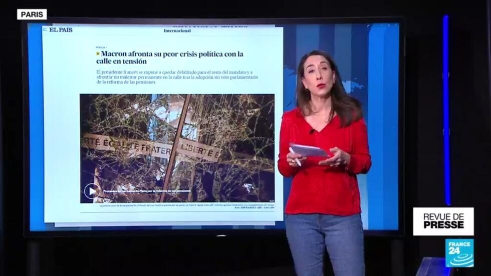 Réforme des retraites : "Emmanuel Macron donnera-t-il les clés de l'Élysée à Marine Le Pen ?" Réforme des retraites : "Emmanuel Macron donnera-t-il les clés de l'Élysée à Marine Le Pen ?"