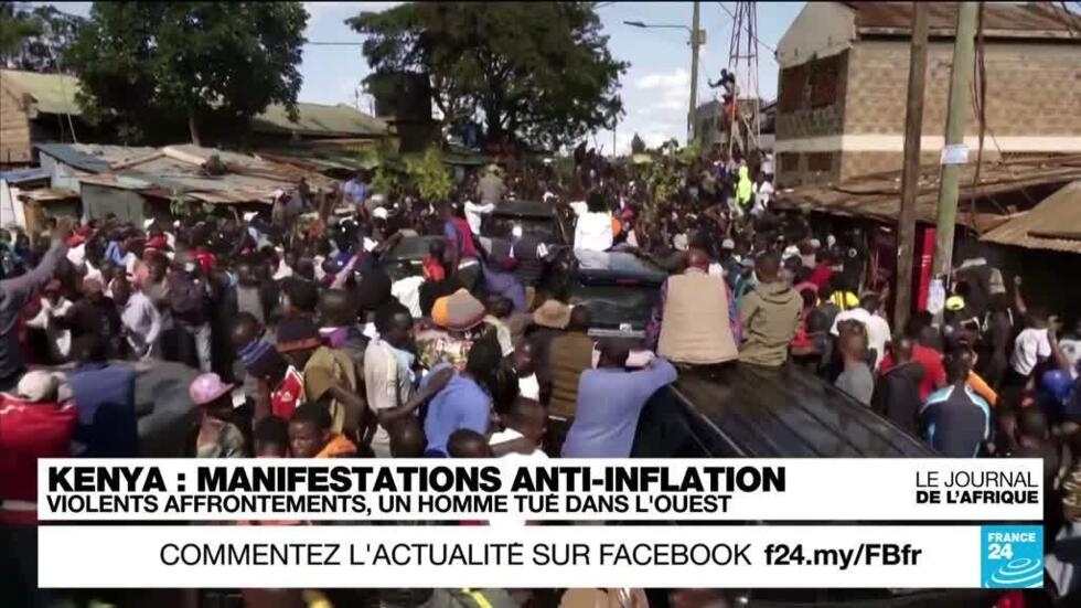 Kenya : nouvelle journée de manifestations contre l'inflation Kenya : nouvelle journée de manifestations contre l'inflation