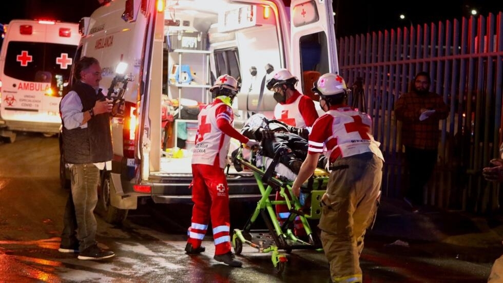 Au Mexique, un incendie dans un centre de détention de migrants fait au moins 38 morts Au Mexique, un incendie dans un centre de détention de migrants fait au moins 38 morts