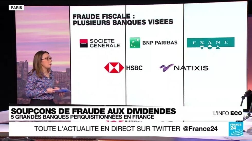 Soupçons de fraude aux dividendes : cinq grandes banques perquisitionnées en France