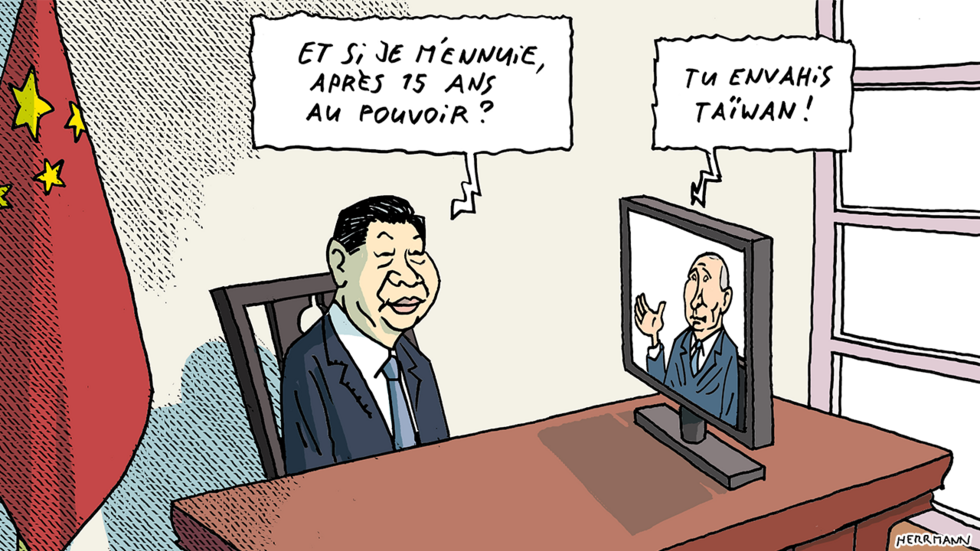 L'actu en dessin : Poutine sait comment lutter contre l'ennui L'actu en dessin : Poutine sait comment lutter contre l'ennui