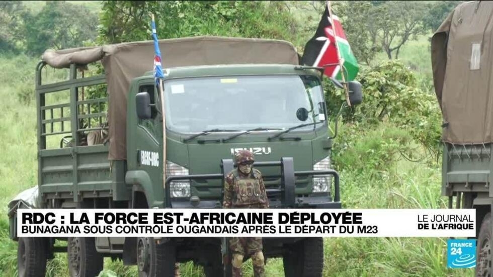 RDC : Bunagana sous le contrôle des forces ougandaises après le départ du M23 RDC : Bunagana sous le contrôle des forces ougandaises après le départ du M23