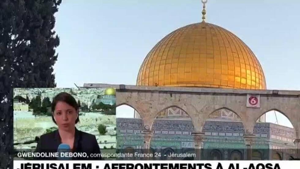 Heurts dans la mosquée Al-Aqsa de Jérusalem, "plus de 350" interpellations par la police israélienne