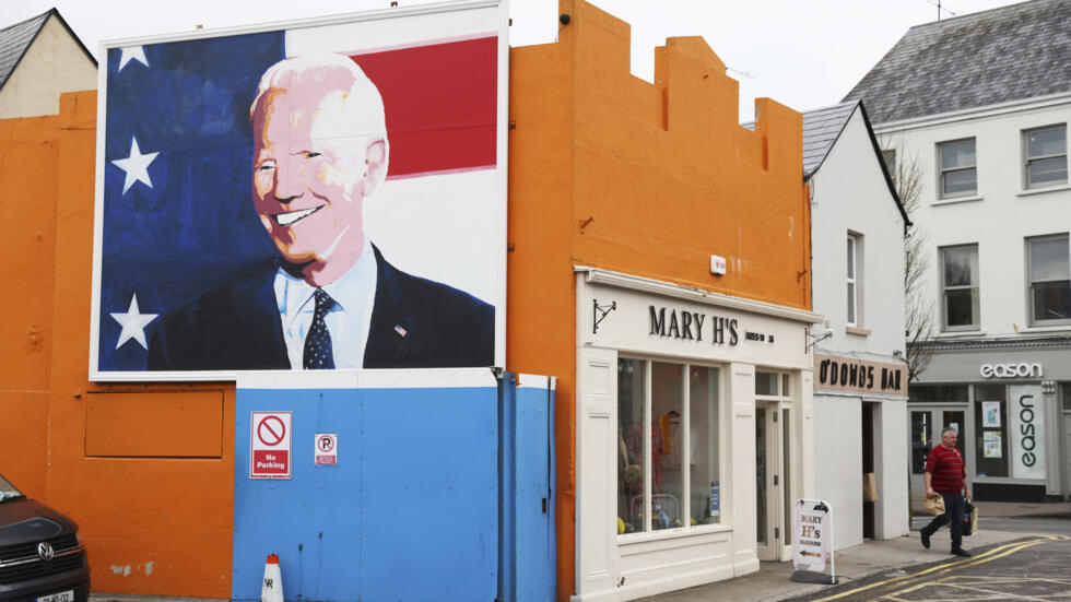 Joe Biden en Irlande du Nord pour les 25 ans de l'accord du Vendredi Saint