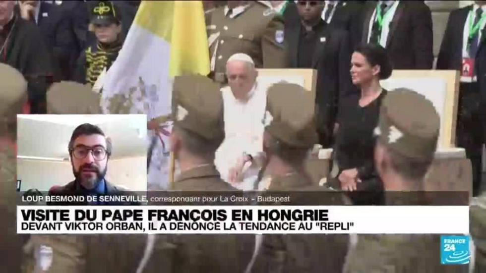 En allant en Hongrie, le pape veut signaler "qu'il ne faut pas armer outre mesure l'Ukraine"