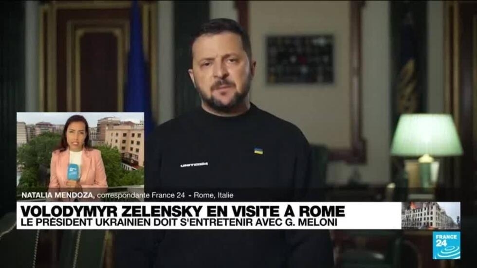 Volodymyr Zelensky remercie le pape pour son "attention" portée à la "tragédie" des Ukrainiens