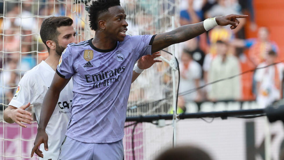 Espagne : la Liga "appartient aux racistes", dénonce Vinicius Espagne : la Liga "appartient aux racistes", dénonce Vinicius