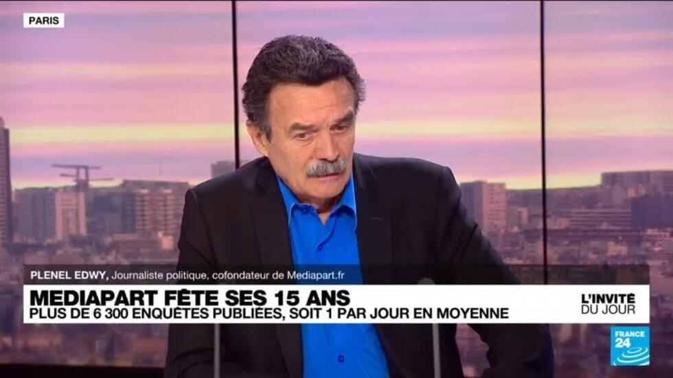 Edwy Plenel, journaliste : Mediapart défend "un journalisme au service de l'intérêt public"