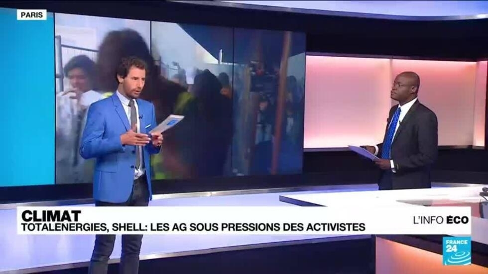 Mobilisation pour le climat : les AG des groupes TotalEnergies, Shell et BNP sous pression