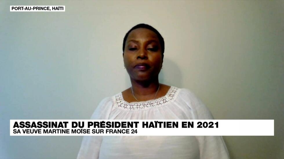 Martine Moïse, veuve du président haïtien Jovenel Moïse : "La vérité verra le jour"
