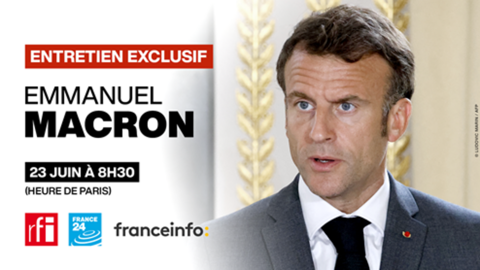 Exclusif : interview d'Emmanuel Macron sur France 24