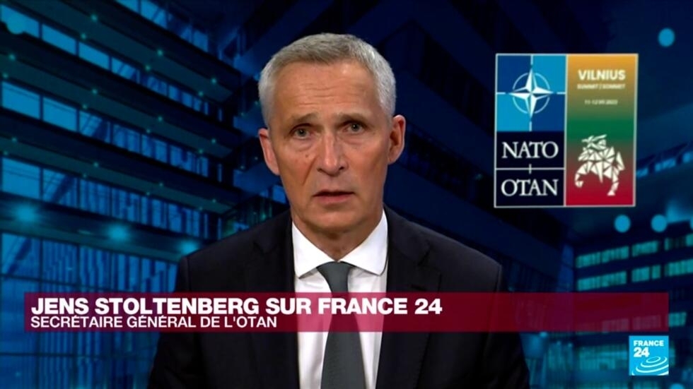 Jens Stoltenberg : "Nous allons rapprocher l'Ukraine de l'Otan" au sommet de Vilnius Jens Stoltenberg : "Nous allons rapprocher l'Ukraine de l'Otan" au sommet de Vilnius